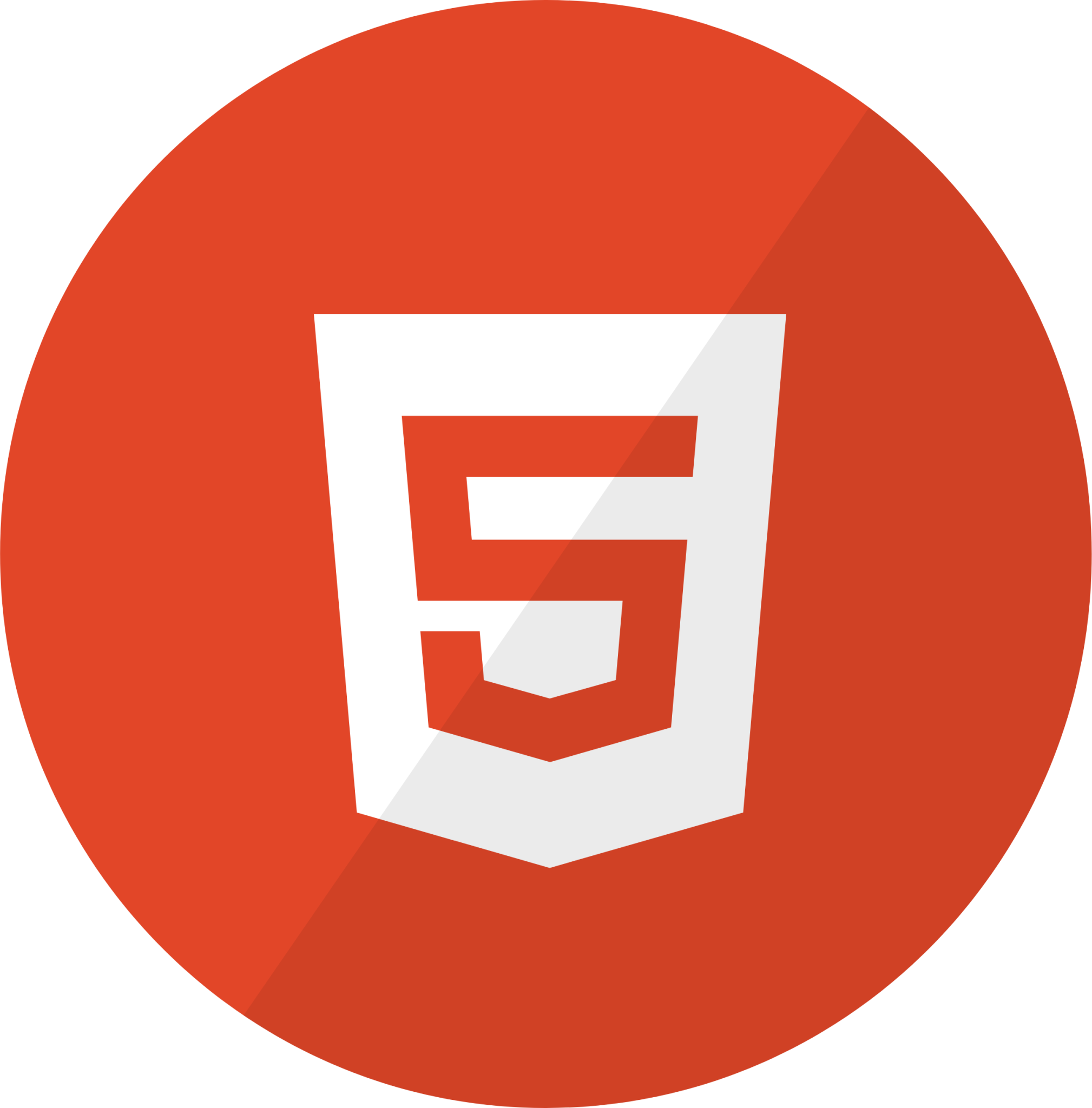 image with HTML5 icon